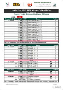 27号乒乓球赛程表（27号乒乓球赛程表图片）