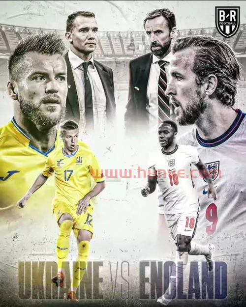 欧洲杯2021英格兰对乌克兰分析