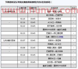 巴黎欧冠赛程20212022赛程表