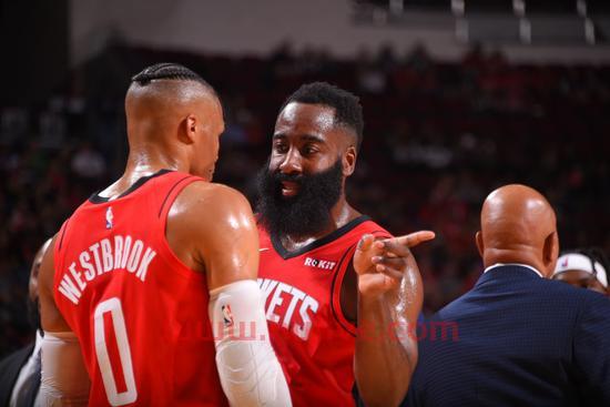 火箭队威少和哈登组合名字(哈登和威少谁是火箭老大)