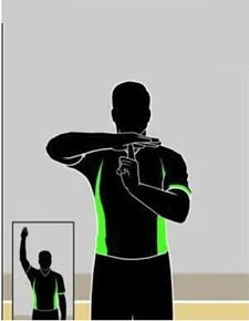 篮球比赛裁判鼓掌什么意思(篮球裁判员判罚手势)