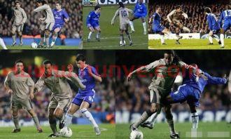 小罗对切尔西的比赛视频(小罗切尔西原地射门)